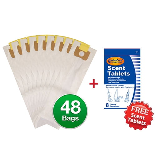 EnviroCare Replacement Vacuum Bag for Compatible with Oreck LWPK30H / Magnesium (48 Per Pack)