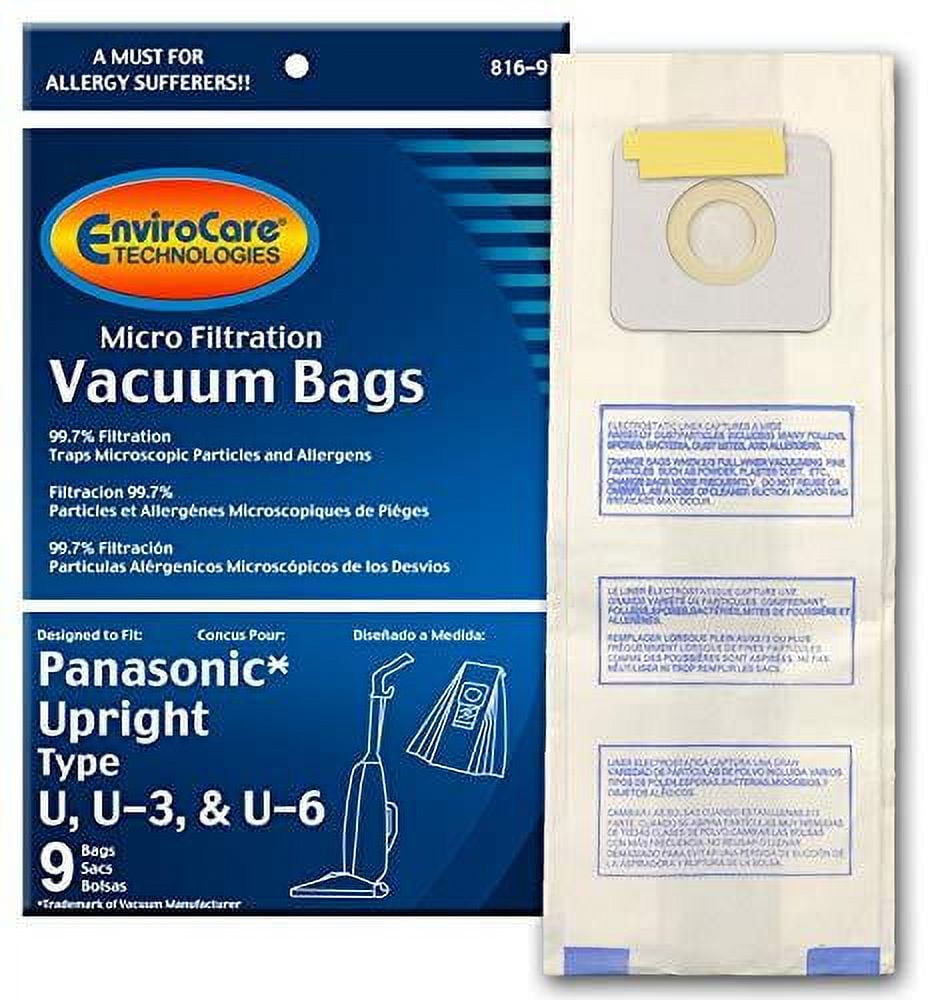 EnviroCare Replacement Vacuum Bags for Compatible with Panasonic Types