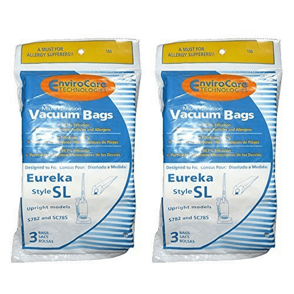 EnviroCare Replacement Vacuum Cleaner Bags Designed to Fit Eureka Sanitaire