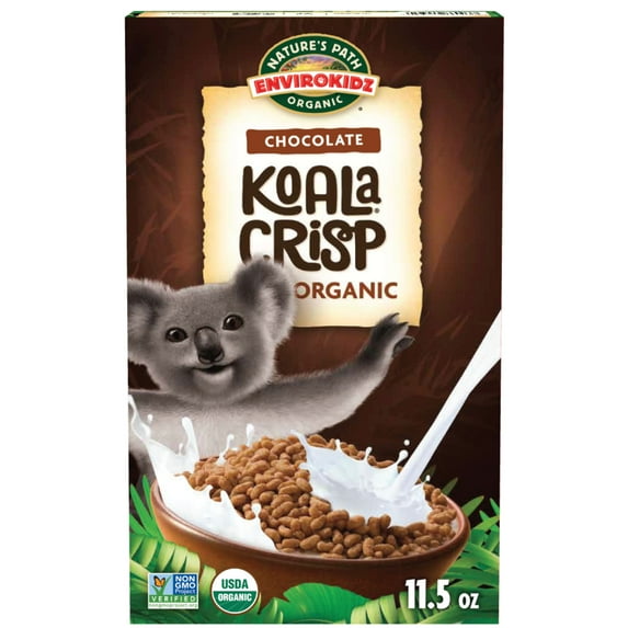 EnviroKidz Organic Breakfast Cereal, Koala Crisp, 11.5oz Box
