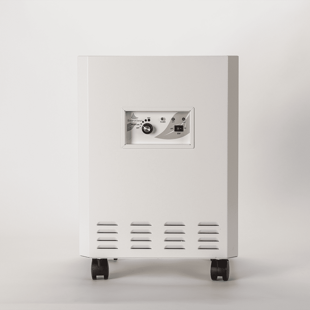 White HEPA Filter Air Purifier with Odor Absorbing Technology