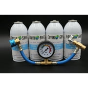 EnviroSafe Arctic Air R1234yf Refrigerant Support Drying Agent Colder Air (4 Pack)