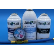EnviroSafe CME7444 R1234yf Oil Charge Stop Leak 12 oz Automotive Refrigerant