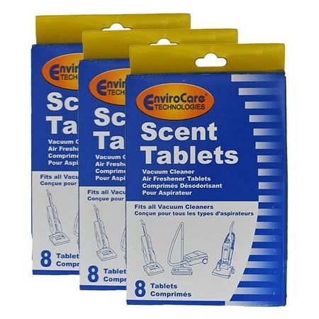 Envirocare Fresh Scent Tablets DES-101 For all Vacuum Cleaners (24 Tabs)