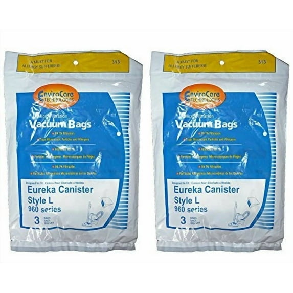 Envirocare Replacement Micro Filtration Vacuum Cleaner Dust Bags Made To Fit ...