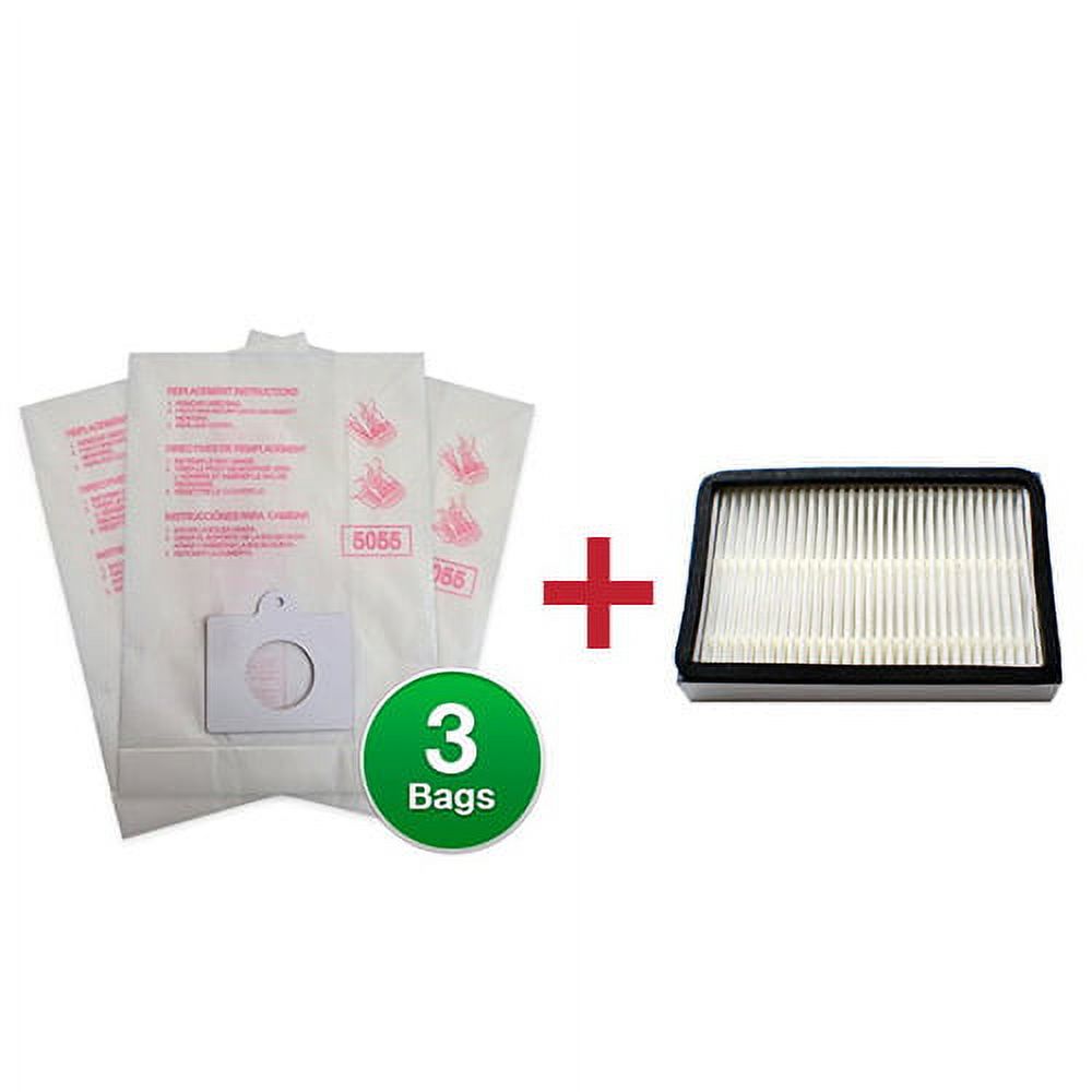 Envirocare Type C Vacuum Bag for Kenmore 205055 Bag with Free 86889 / 471186 Filter