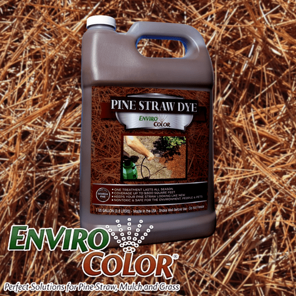 Envirocolor l Georgia Straw Pine Dye Gallon Treats 9,600 Ft