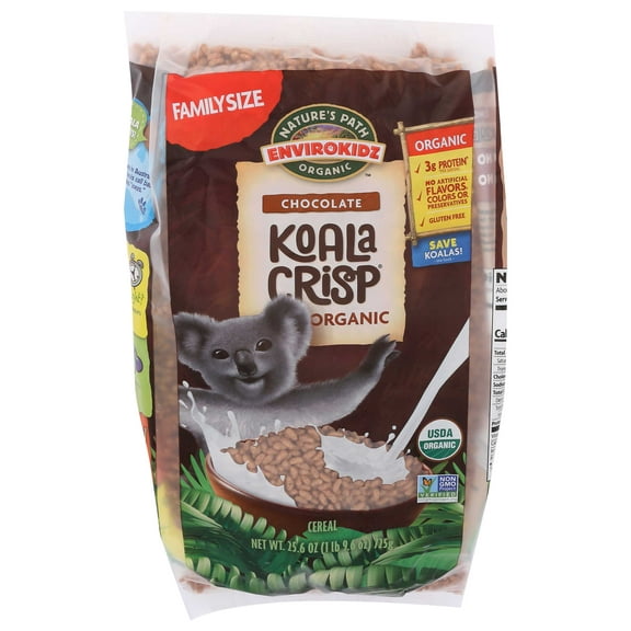 Envirokidz Organic Koala Crisp Cereal, 25.6 Ounce -- 6 per case.