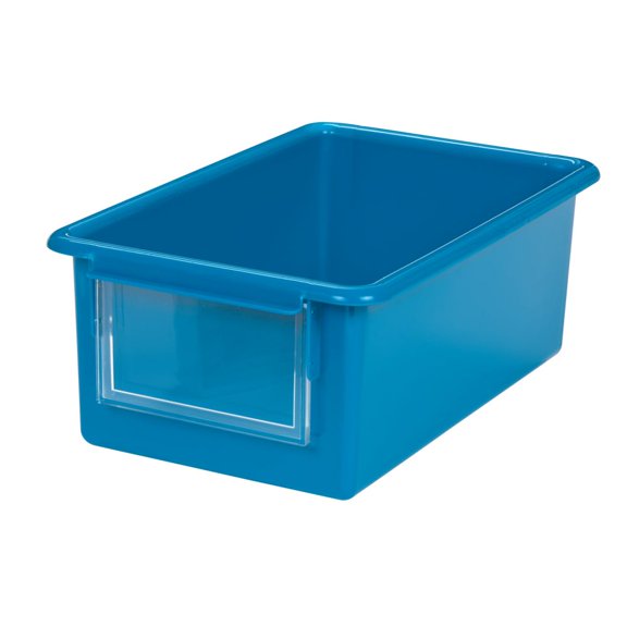 Environments GemLuxe Easy Label Bin - Blue
