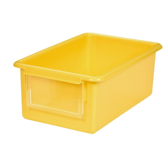 Environments GemLuxe Easy Label Bin - Yellow