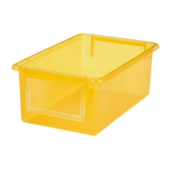 Environments LucentLuxe Easy Label Bin - Yellow