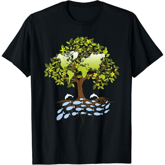 Environment Nature Earth Day T-Shirt Gift for you - Men & Women Unisex T-shirt