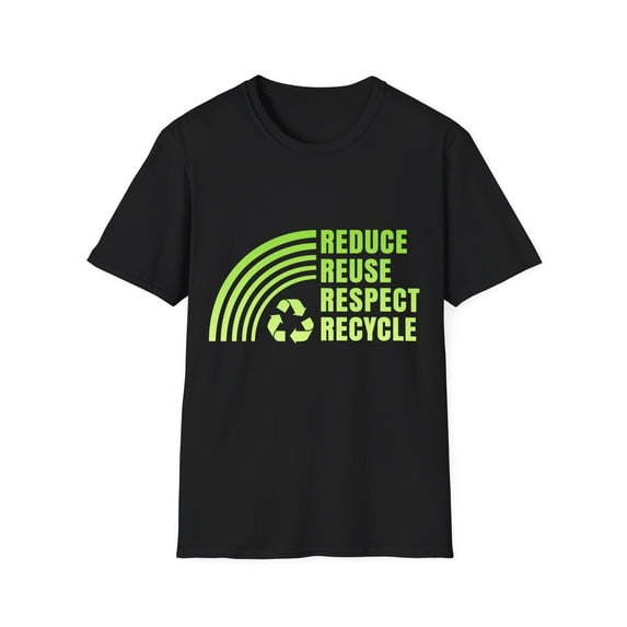 Environment Reuse Renew Rethink Activism Environmental Crisis Earth Day Shirts for Men