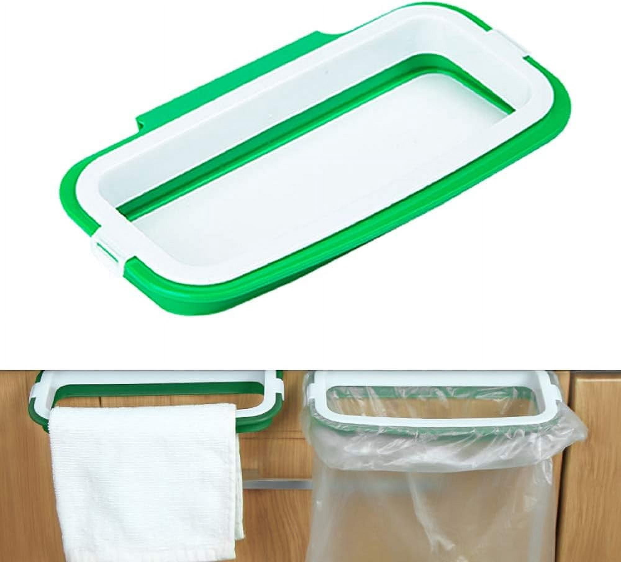 Garbage Bag Rack Stack Environmental Friendly Hanging Garbage Bags Rack, Trash Bag Bracket for ...
