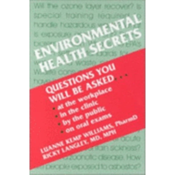 Pre-Owned Environmental Health Secrets (Paperback) 1560534087 9781560534082