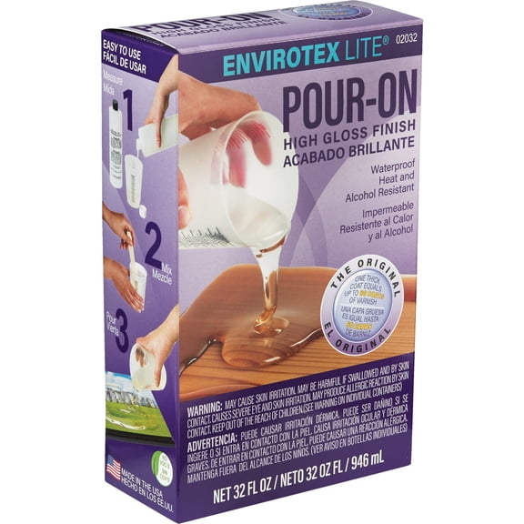 Environmental Technology 32-Ounce Kit Lite Pour-On, High Gloss Finish — Residential Use, Standard Application