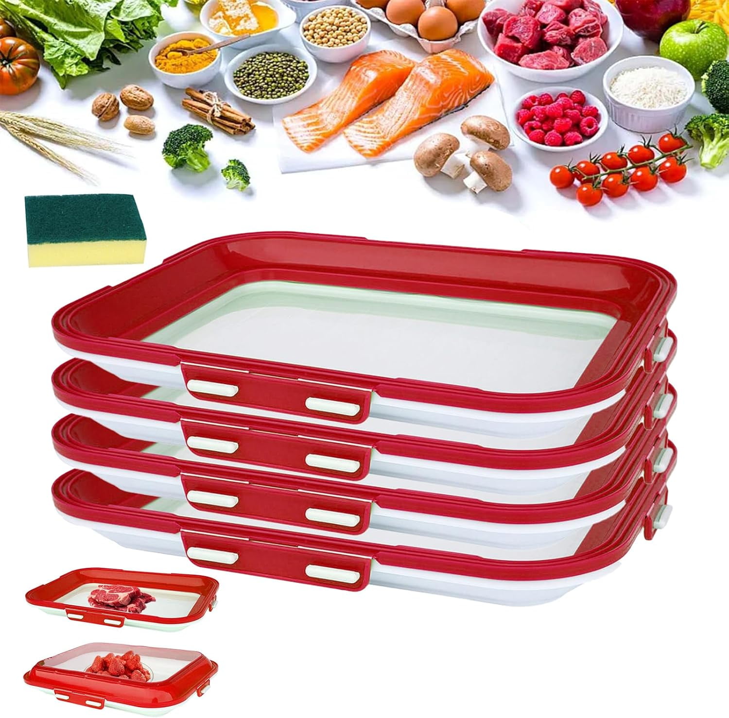 Environmentally Friendly Design - Reusable Food Preserving Tray, 2025 ...
