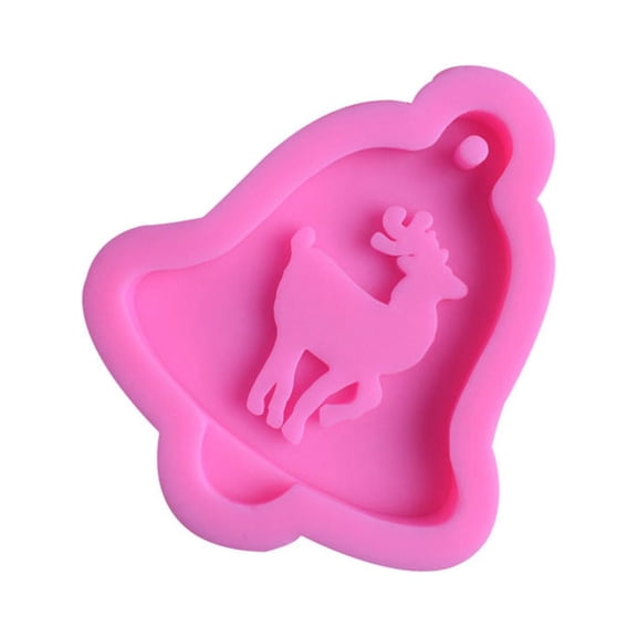 BESTOYARD Silicone Mold for Homemade Soaps Elk Shape Violet 1Pcs Cake Making for Home Bakers