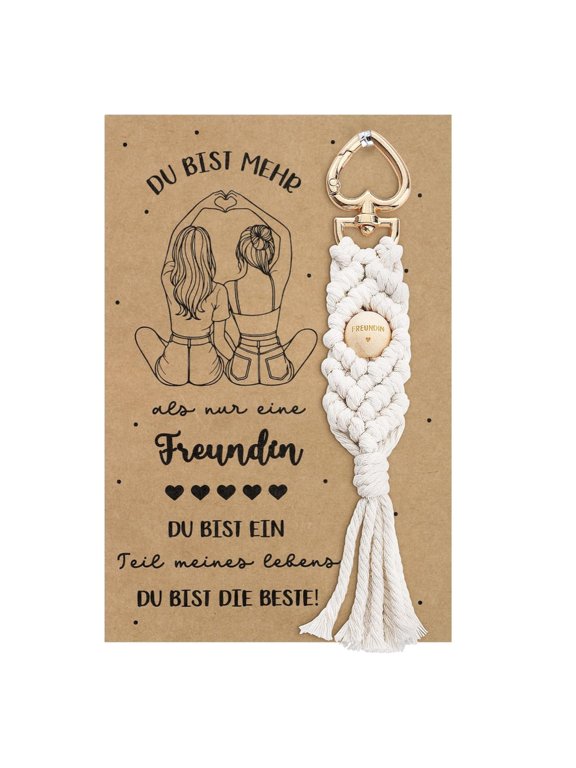 Environmentally Safe Soft Keychain For Best Friend Women Birthday Anniversary Christmas