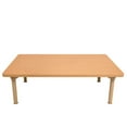 thumbnail image 1 of Environments 30" x 48" Rectangular Table with Adjustable Legs, 1 of 2