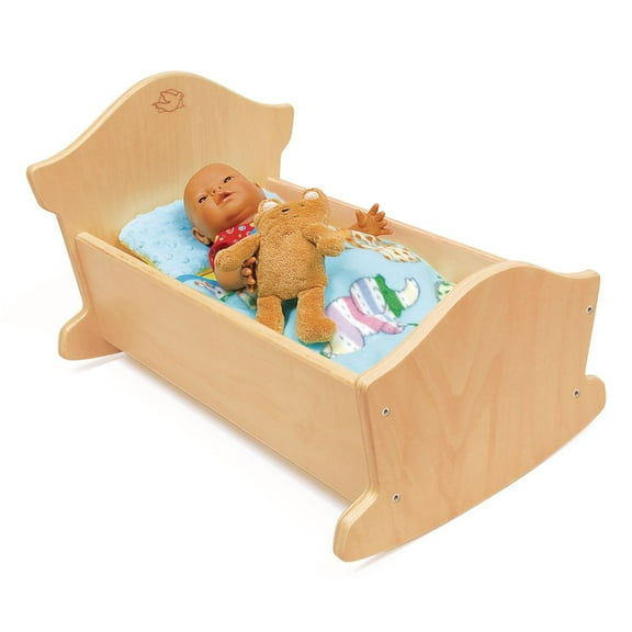 Environments Wooden Doll Cradle