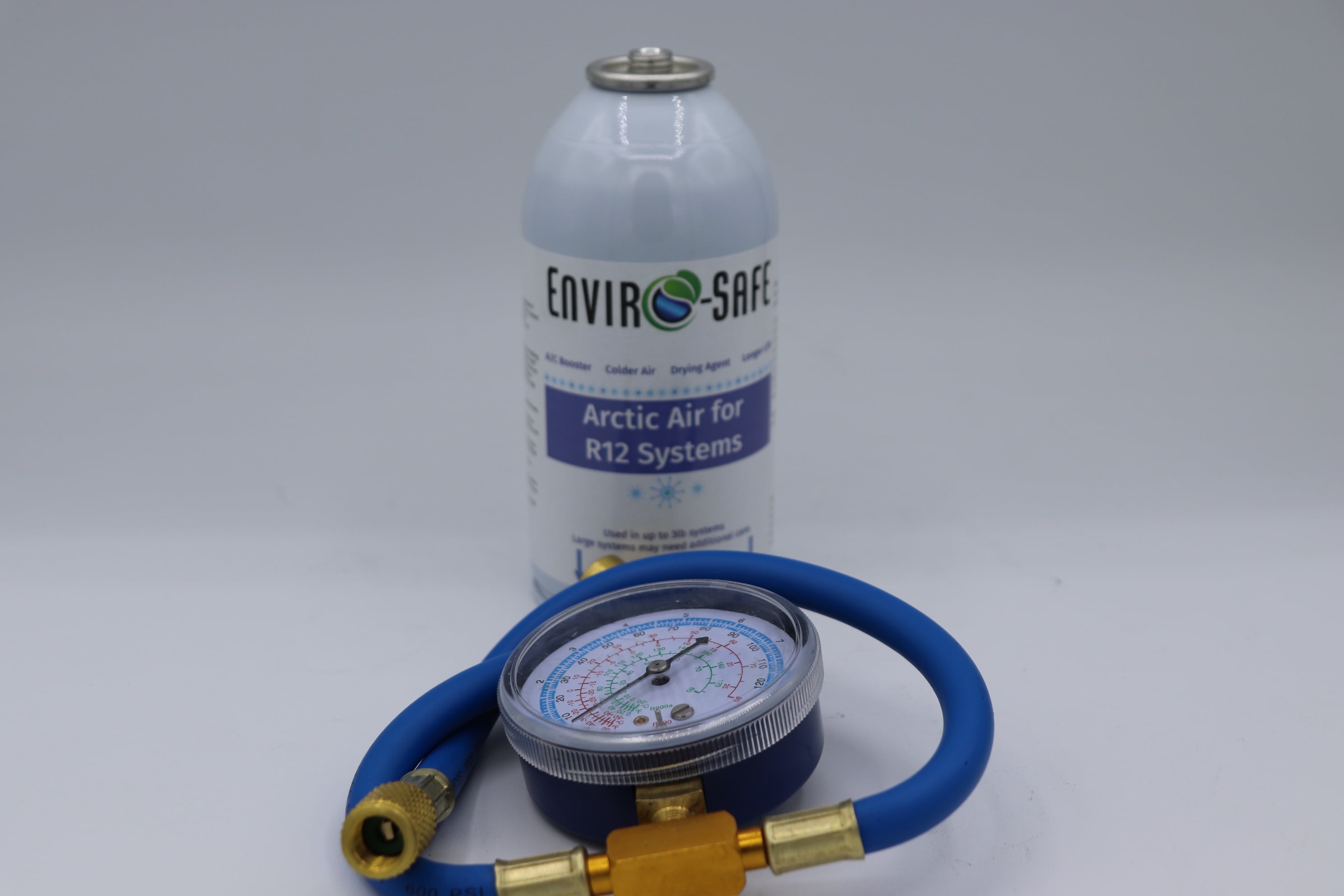 Envirosafe R-12 Automotive Refrigerant with Charging Gauge