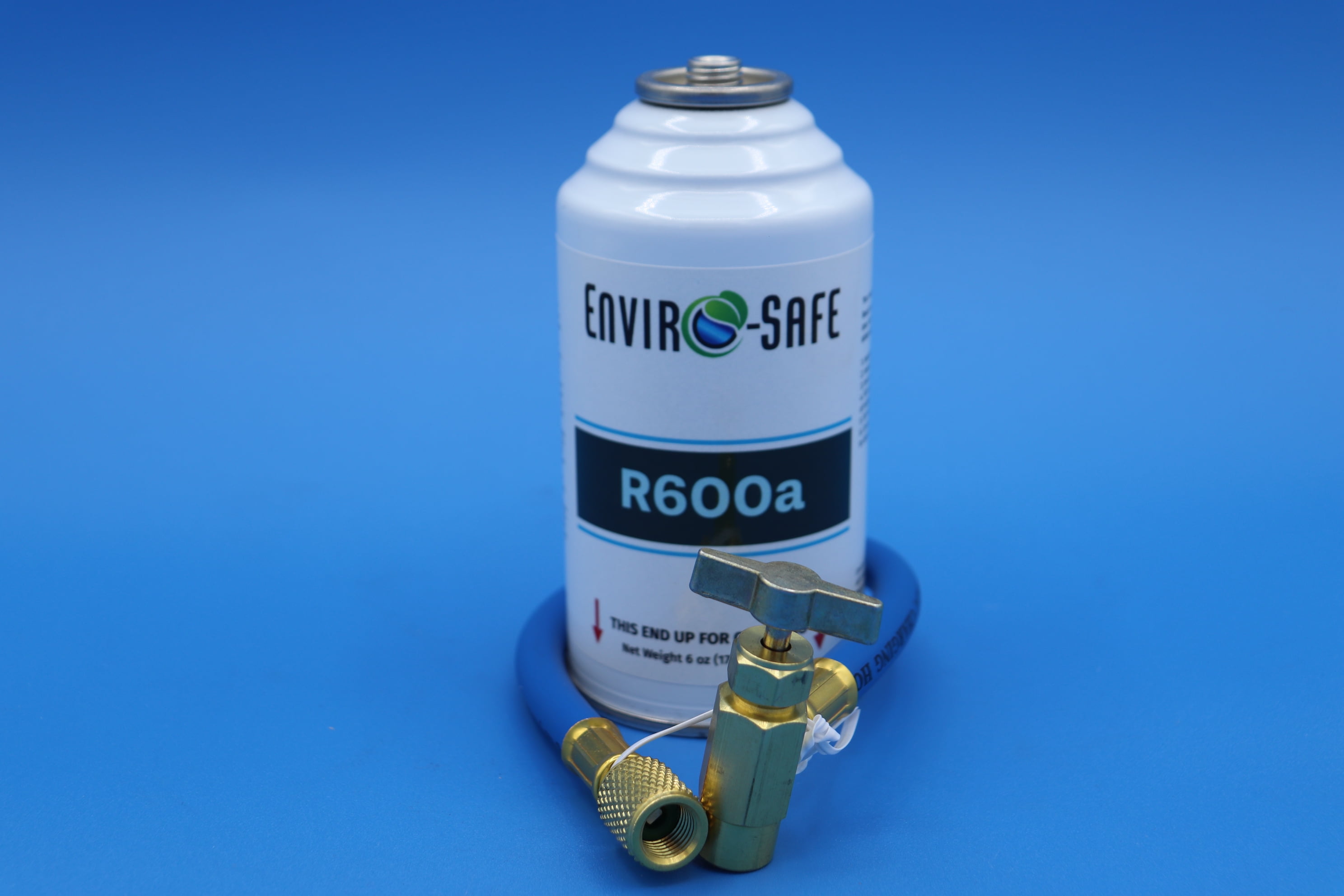 Refrigerant R600a Upright Charging Self Sealing Can 6oz - 3 Pack
