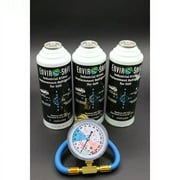 EnviroSafe R134a Industrial Replacement 21 oz Automotive Refrigerant (3 Pack)