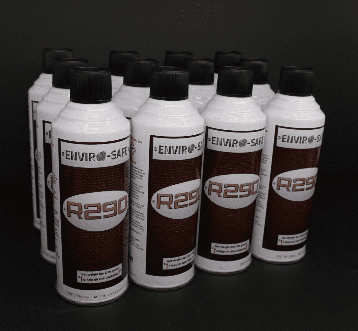 Envirosafe R290 Refrigerant, 12 cans/case R290