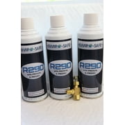 Envirosafe R290 Refrigerant, Pro seal & Pro dry in Upright Can, 8oz Cans, 3 Pack