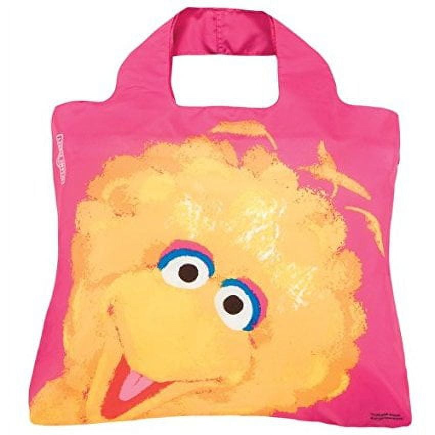 Envirosax Sesame Street Kids Reusable Shopping Bag Big Bird Pink Walmart