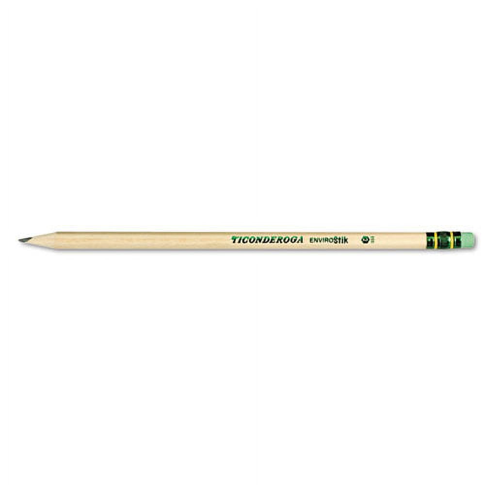 Envirostiks Pencil, Hb (#2), Black Lead, Natural Woodgrain Barrel, Dozen | Bundle of 10 Dozen
