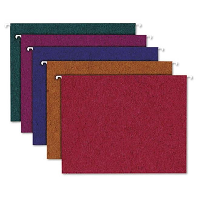 Envirotec 100 Percent Recycled Colored Hanging File Folders Letter ...