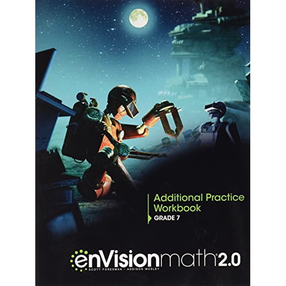 Pre-Owned Envision Math 2.0 Common Core Additional Practice Grade 7 Copyright 2017
