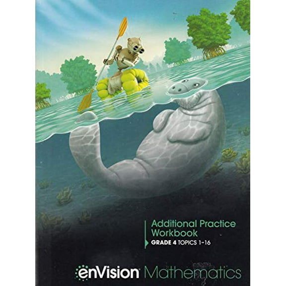 Pre-Owned Envision Mathematics 2020 Additional Practice Workbook Grade 4 Paperback