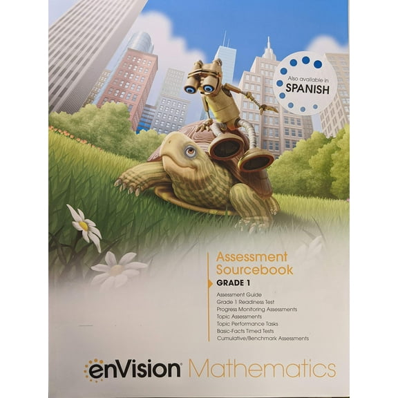 Envision Mathematics 2020 Assessment Sourcebook Grade 1, c. 2020, 9780134954028, 0134954025