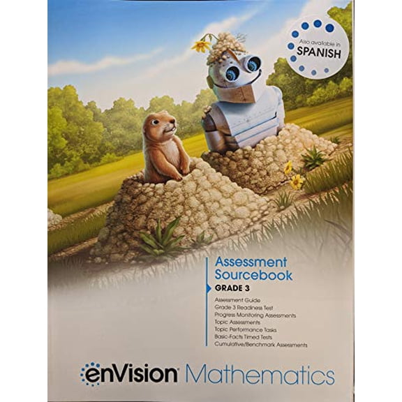 Pre-Owned Envision Mathematics Assessment Sourcebook Grade 3 (Paperback) English