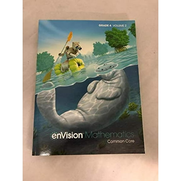 Pre-Owned Envision Mathematics 2020 Common Core Student Edition Grade 4 Volume 2 9780134954776 0134954777 -