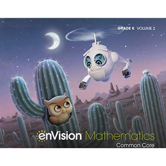 Pre-Owned Envision Mathematics 2020 Common Core Student Edition Grade K Volume 2