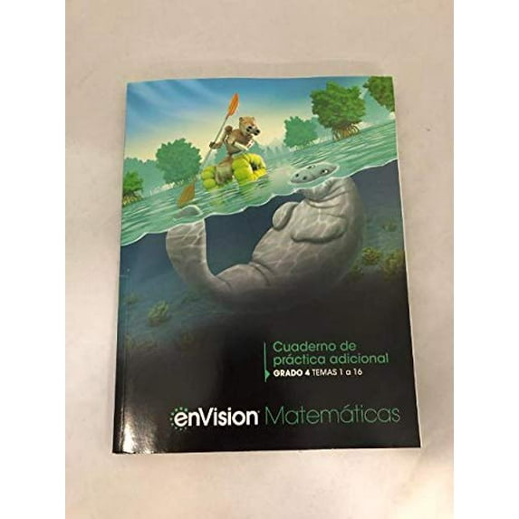 Pre-Owned Envision Mathematics 2020 Spanish Additional Practice Workbook Grade 4 Paperback