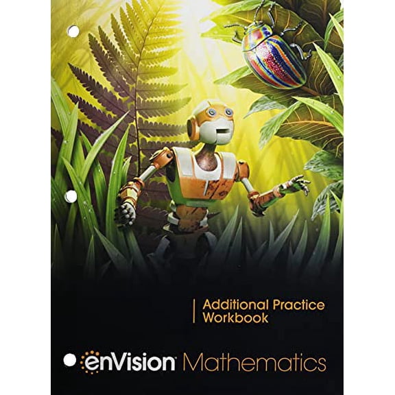 Pre-Owned Envision Mathematics 2021 Additional Practice Grade 6, by Scott Foresman, (Paperback), English