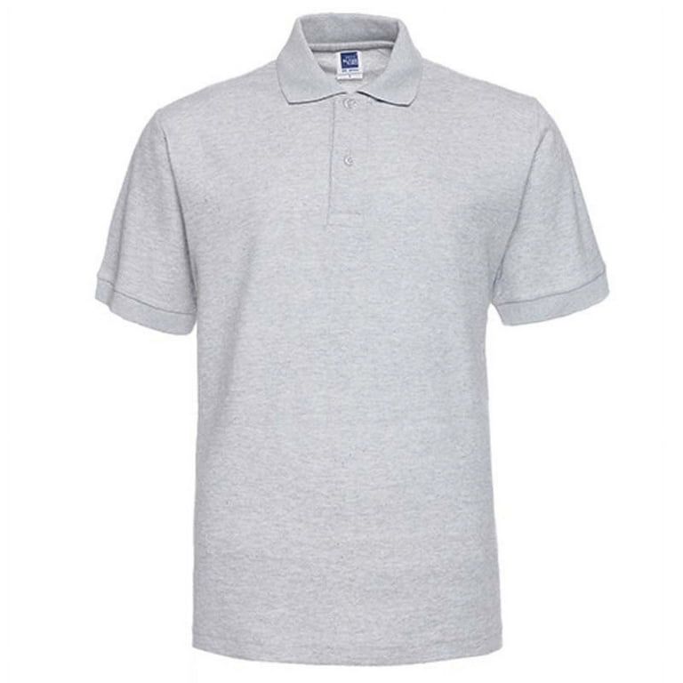 Grey polo discount shirt walmart