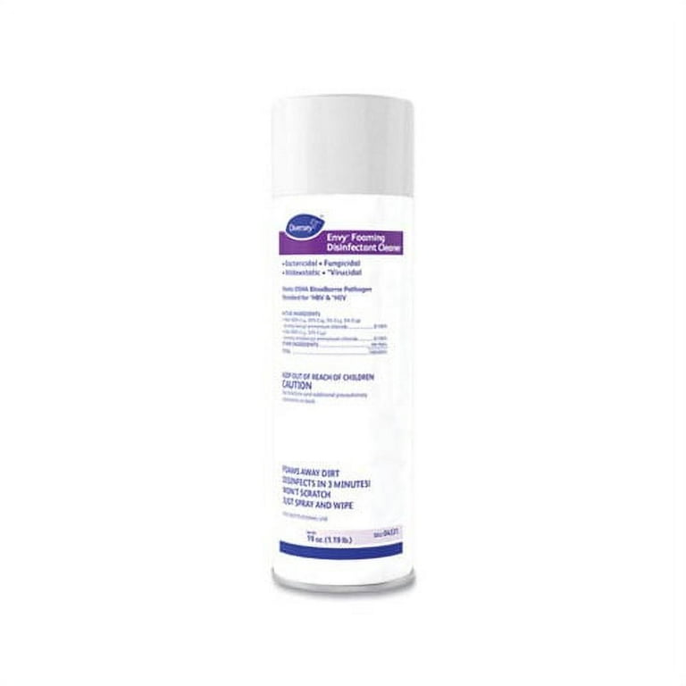 Envy Foaming Disinfectant Cleaner, Lavender Scent, 19 oz Aerosol Spray Envy Foaming Disinfectant Cleaner, Lavender Scent, 19 oz Aerosol Spray
