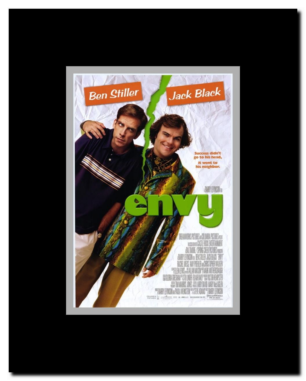 Envy Framed Movie Poster