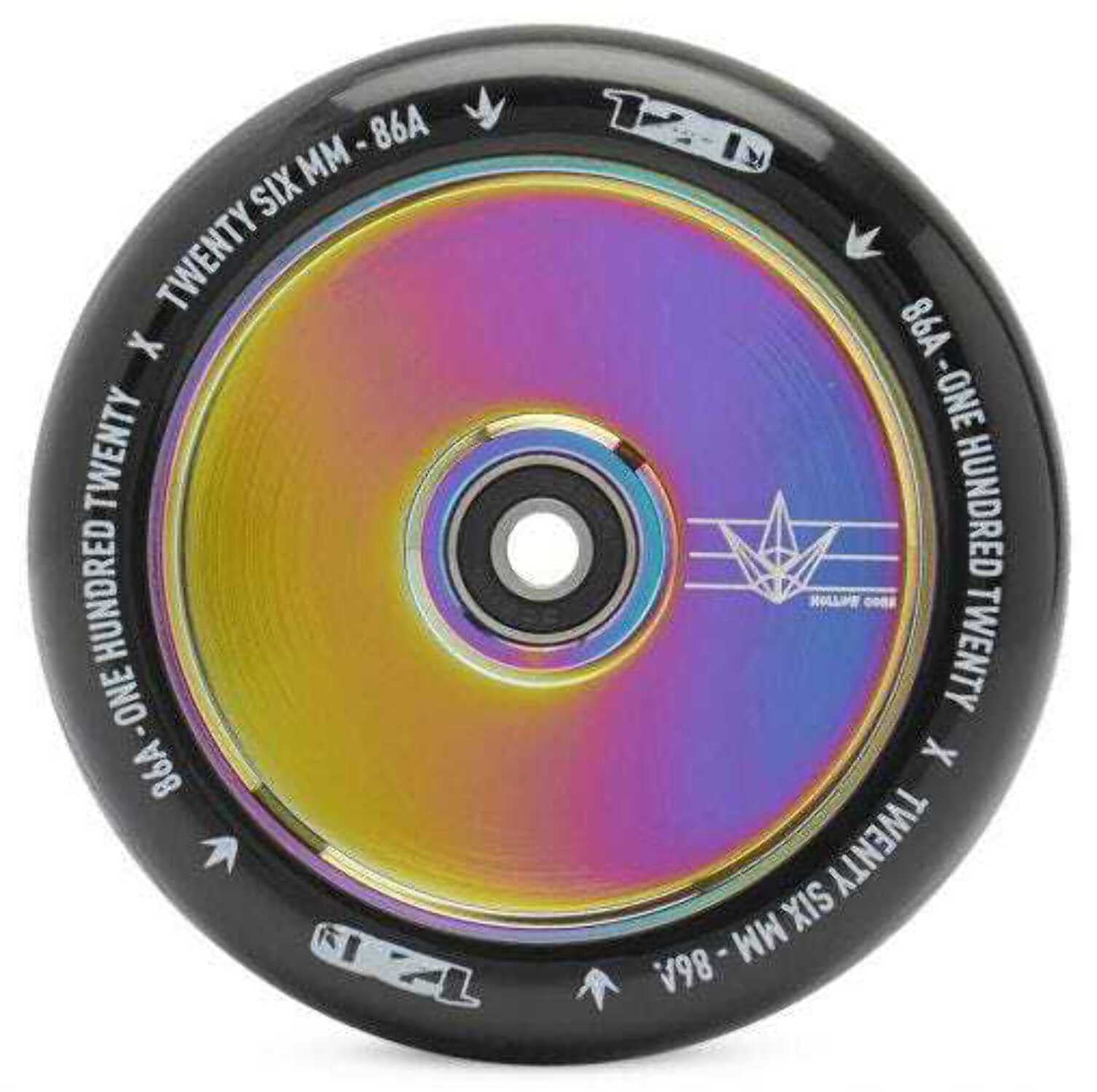 Core Whaells Envy Hollow Core Wheels - 120mm Oil Slick - Walmart.com