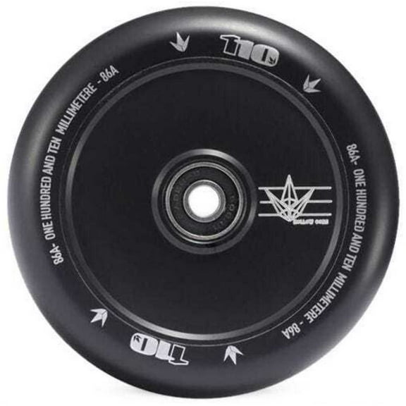 Envy Hollow Core Wheels - 110mm Black and Black