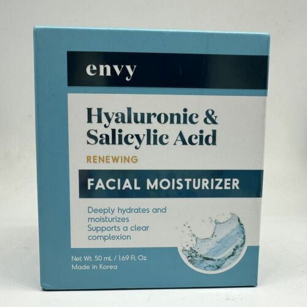 Envy Hyaluronic & Salicylic Acid Facial Cream Renewing Hydrating