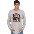 thumbnail image 1 of Envy Of All Other States Nevada Pun Long Sleeve TShirt Men Women Brisco Brands S, 1 of 6