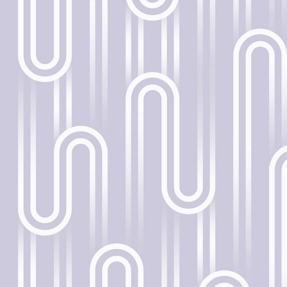 Envy Ups n Downs Lavender Wallpaper