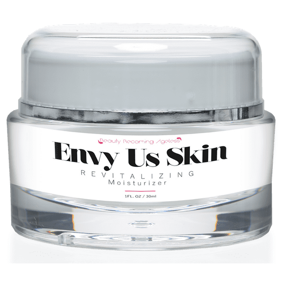 Envy Us Skin Cream - Ageless Revitalizing Moisturizer - Night Time Anti Aging Cream - Repair and Protect Your Beauty - Youthful Beam Cosmetics to Help Prevent the Appearance of Aging - 1oz